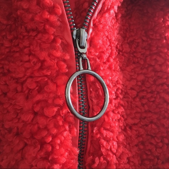 STEVE MADDEN | Oversized Teddy Shearling Jacket - Picture 3 of 4